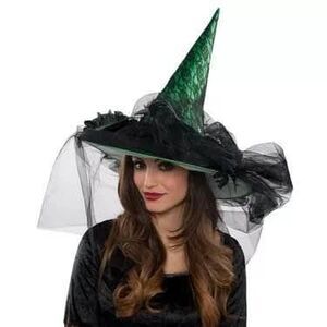 Witch Hat Green Adult